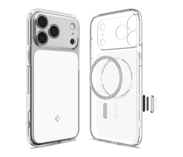 Spigen Ultra Hybrid T MagSafe do iPhone 18 Pro/17 Pro (glossy white - 1586401 - zdjęcie 2